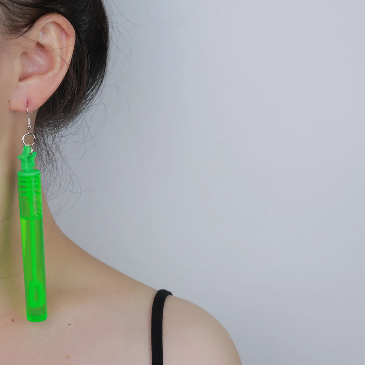 Wholesale Jewelry Basic Geometric Plastic Drop Earrings