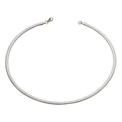 Wholesale Jewelry Basic Modern Style Classic Style Geometric Titanium Steel Plating Choker