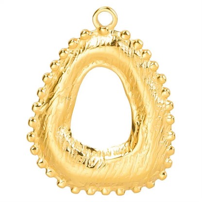 Wholesale Jewelry Basic Simple Style Classic Style Irregular 304 Stainless Steel 18K Gold Plated Plating Pendant Necklace