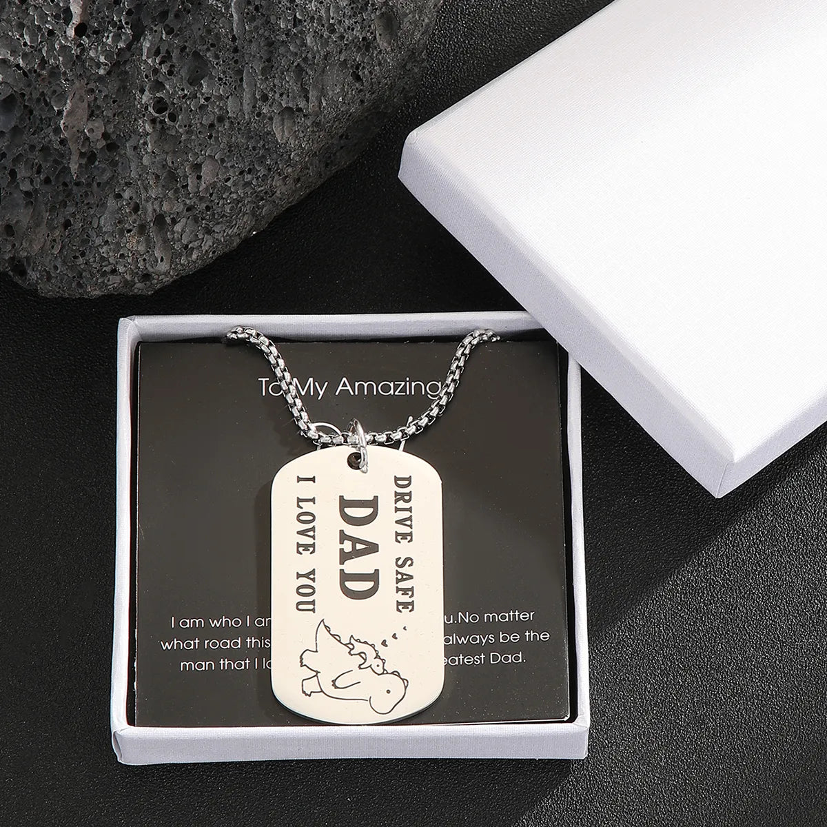 Wholesale Jewelry Basic Streetwear Letter 304 Stainless Steel Pendant Necklace