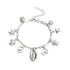 Wholesale Jewelry Beach Simple Style Shell Alloy Anklet