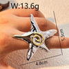 Wholesale Jewelry Beach Simple Style Starfish 304 Stainless Steel Hemp Flowers Chain Earrings Necklace