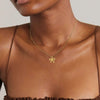 Wholesale Jewelry Bow Tie Copper Electroplated O Chain Pendant Necklace For Women