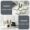 Wholesale Jewelry Box White Black Cover Paper Cardboard Material With Sponge Lining For Ring Stud Earrings Bracelet Necklace Packaging