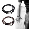 Wholesale Jewelry Bracelet Stainless Steel Snake Leather With Letters Numbers Text Electroplating For Men And Unisex