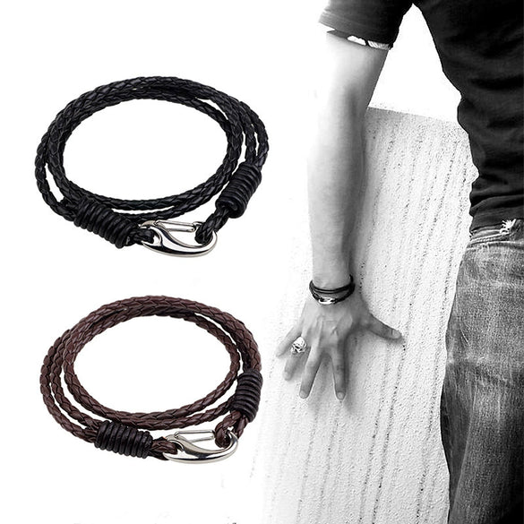 Wholesale Jewelry Bracelet Stainless Steel Snake Leather With Letters Numbers Text Electroplating For Men And Unisex