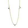 Wholesale Jewelry Brass Copper Plated With 18K Gold Zircon Geometric Cross Chain Necklace For Women