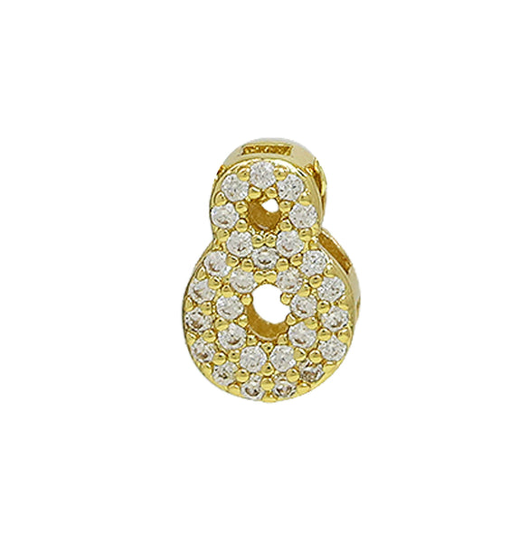 Wholesale Jewelry Brass Electroplated Letter Number Text Pendant Necklace
