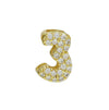 Wholesale Jewelry Brass Electroplated Letter Number Text Pendant Necklace