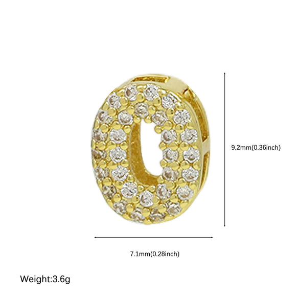 Wholesale Jewelry Brass Electroplated Letter Number Text Pendant Necklace