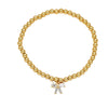Wholesale Jewelry Butterfly Pendant Bracelet Copper Gold Plated With Colorful Zircon Animals Zodiac Style For Women