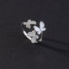 Wholesale Jewelry Butterfly Ring Copper Electroplated Animal Style For Women