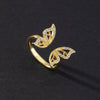 Wholesale Jewelry Butterfly Ring Copper Electroplated Animal Style For Women
