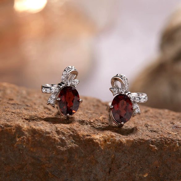 Wholesale Jewelry Butterfly Style S925 Sterling Silver 18K Gold Plated Natural Colored Gem Set Necklace Jewelry Set