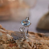 Wholesale Jewelry Butterfly Style S925 Sterling Silver 18K Gold Plated Natural Colored Gem Set Necklace Jewelry Set