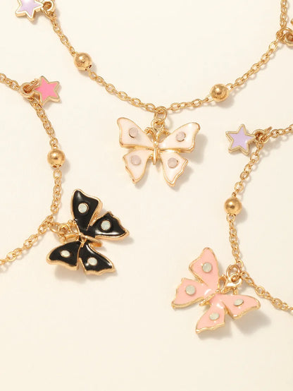 Wholesale Jewelry Cartoon Butterfly Children'S Bracelet Nihaojewelry