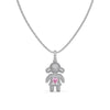 Wholesale Jewelry Cartoon Characters Sterling Silver 925 Electroplated Pendant Necklace