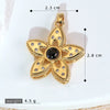 Wholesale Jewelry Cartoon Copper Heart Pendant Necklace With Flower Letter Number And Text Patterns Electroplated