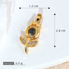 Wholesale Jewelry Cartoon Copper Heart Pendant Necklace With Flower Letter Number And Text Patterns Electroplated
