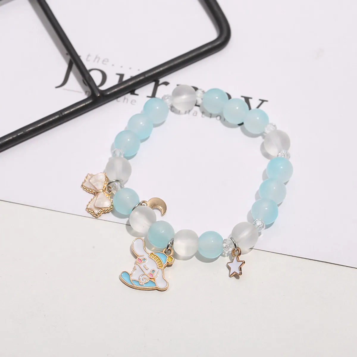 Wholesale Jewelry Cartoon Style Shell Artificial Crystal Beaded Bracelets