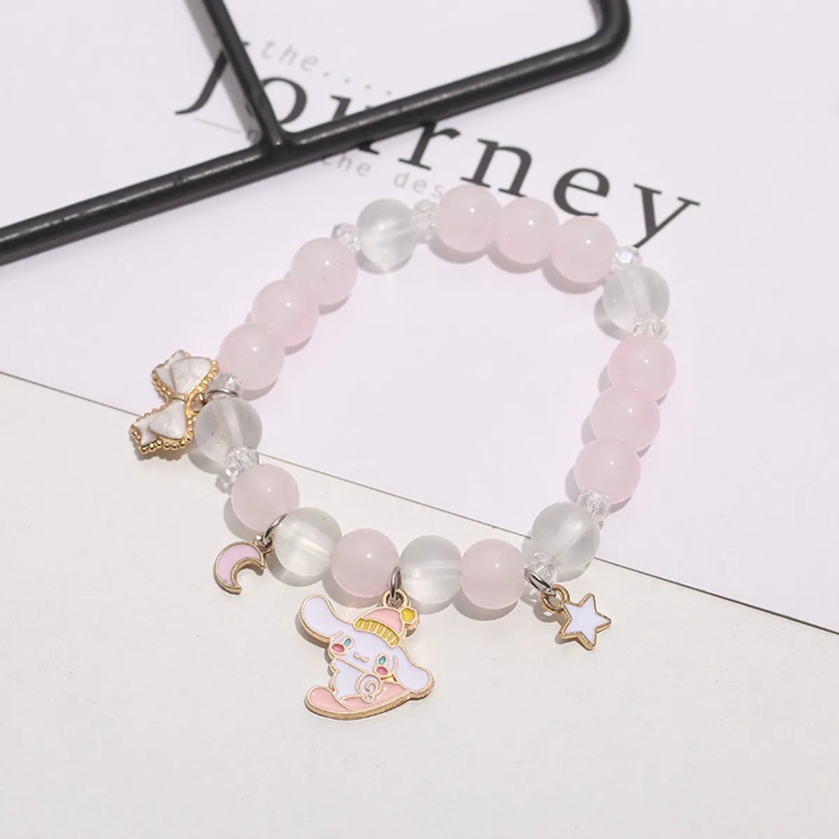 Wholesale Jewelry Cartoon Style Shell Artificial Crystal Beaded Bracelets