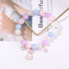 Wholesale Jewelry Cartoon Style Shell Artificial Crystal Beaded Bracelets