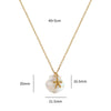 Wholesale Jewelry Casual Dolphin Shell 201 Stainless Steel 304 Stainless Steel 18K Gold Plated Plating Pendant Necklace