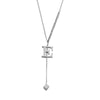 Wholesale Jewelry Casual Elegant Letter 201 Stainless Steel Asymmetrical Necklace