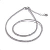 Wholesale Jewelry Casual Elegant Luxurious Round 302 Stainless Steel Necklace