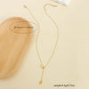 Wholesale Jewelry Casual Elegant Simple Style Geometric 304 Stainless Steel Copper 18K Gold Plated Pendant Necklace