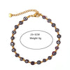 Wholesale Jewelry Casual Eye 304 Stainless Steel Resin Beaded Anklet