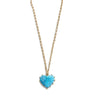 Wholesale Jewelry Casual Geometric Heart Shape Copper Electroplated Pendant Clavicle Chain For Women