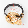 Wholesale Jewelry Casual Hip-Hop Retro Flower Pu Leather Alloy Gold Plated Silver Plated Patchwork Plating Metal Wristband