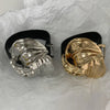 Wholesale Jewelry Casual Hip-Hop Retro Flower Pu Leather Alloy Gold Plated Silver Plated Patchwork Plating Metal Wristband