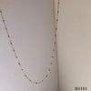 Wholesale Jewelry Casual Modern Style Color Block 304 Stainless Steel 16K Gold Plated White Gold Plated Gold Plated Enamel Plating Necklace