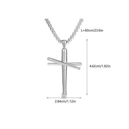 Wholesale Jewelry Casual Modern Style Simple Style Cross 304 Stainless Steel Zircon 18K Gold Plated Polishing Hollow Out Inlay Pendant Necklace