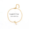 Wholesale Jewelry Casual Simple Style Classic Style Letter 201 Stainless Steel Anklet