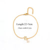 Wholesale Jewelry Casual Simple Style Classic Style Letter 201 Stainless Steel Anklet
