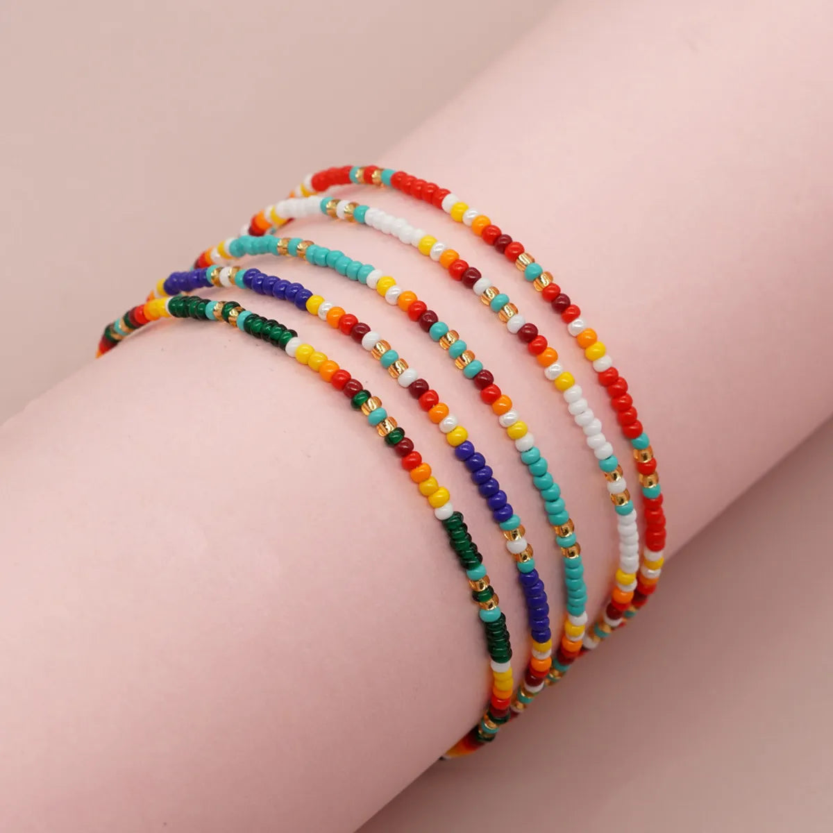 Casual Simple Style Geometric Seed Bead Wholesale Bracelets