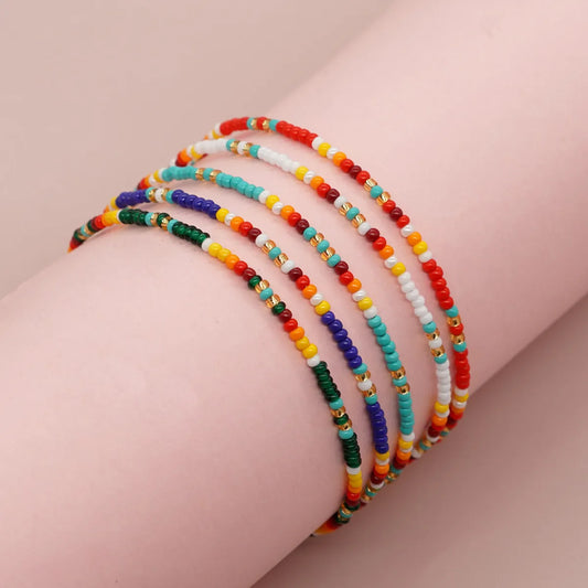 Casual Simple Style Geometric Seed Bead Wholesale Bracelets