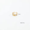 Wholesale Jewelry Casual Simple Style Heart Shape 304 Stainless Steel 18K Gold Plated Open Rings