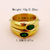 Wholesale Jewelry Casual Simple Style Heart Shape 304 Stainless Steel Zircon 14K Gold Plated Plating Inlay Rings