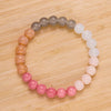 Wholesale Jewelry Casual Simple Style Round Natural Stone Beaded Knitting Bracelets