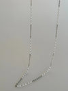 Wholesale Jewelry Casual Simple Style Round Titanium Steel 18K Gold Plated Pearl Waist Chain