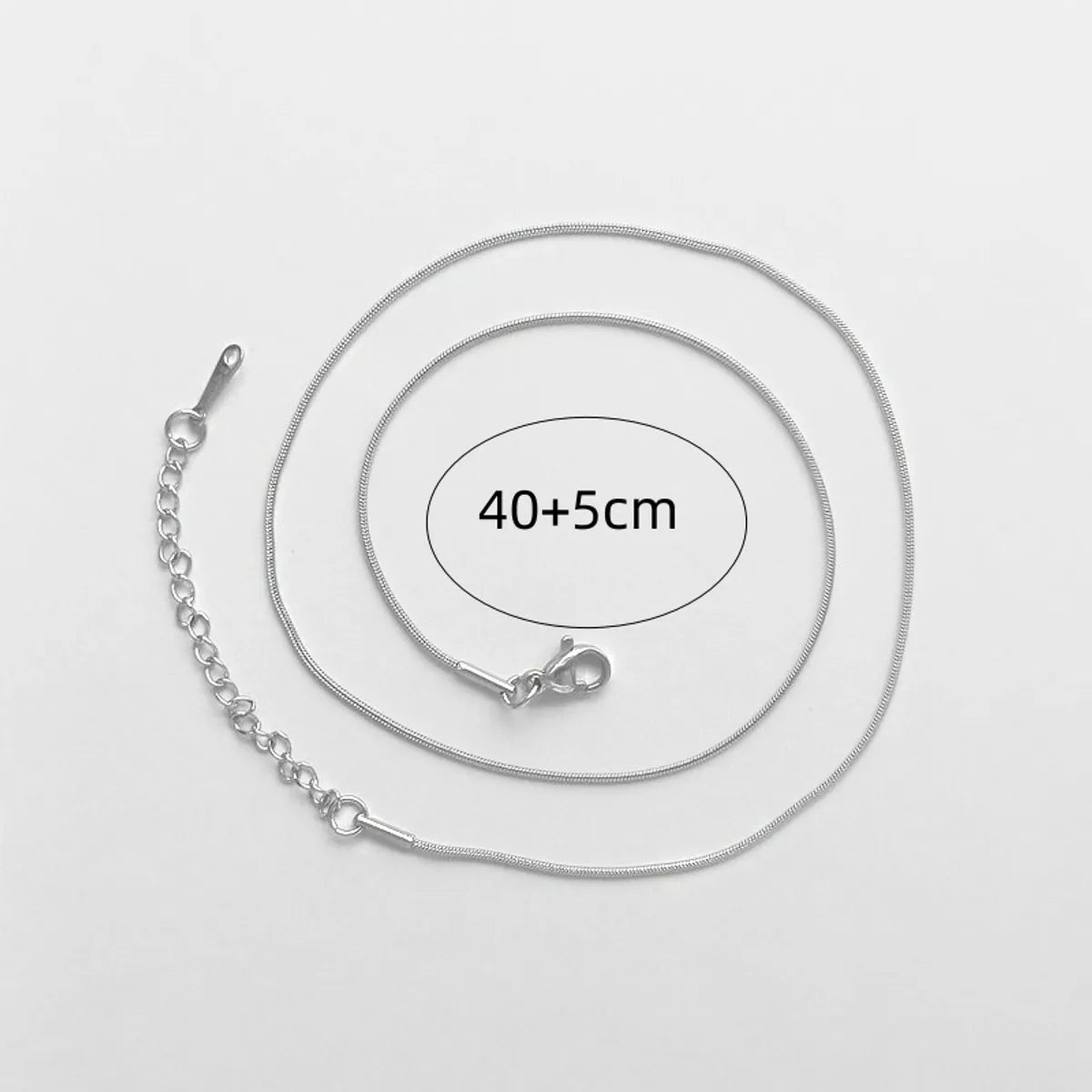 Wholesale Jewelry Casual Simple Style Solid Color 201 Stainless Steel Necklace