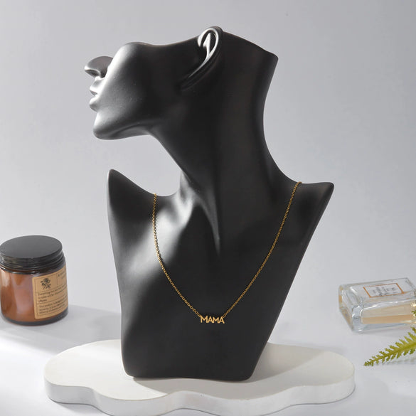 Wholesale Jewelry Casual Style Alloy Electroplated Letter Number Text Pendant Necklace And Earrings For Women And Elders