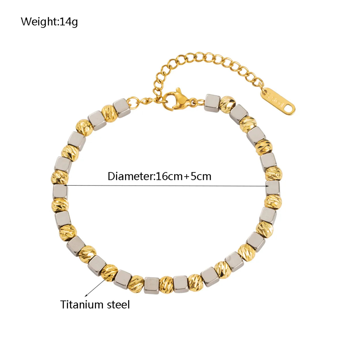 Wholesale Jewelry Casual Vacation Classic Style Heart Shape 304 Stainless Steel Beaded Jewelry Set