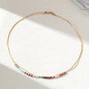 Casual Vacation Geometric Beaded Plating 14k Gold Plated Women'S Necklace