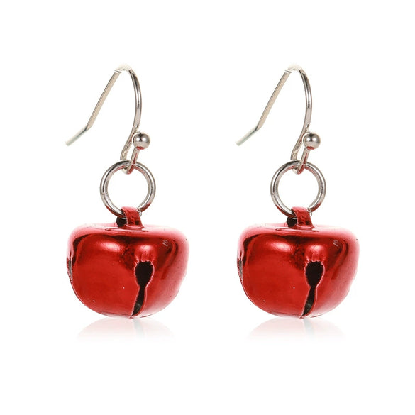 Wholesale Jewelry Christmas Bell Alloy Electroplated Necklace Bracelet Earrings Set