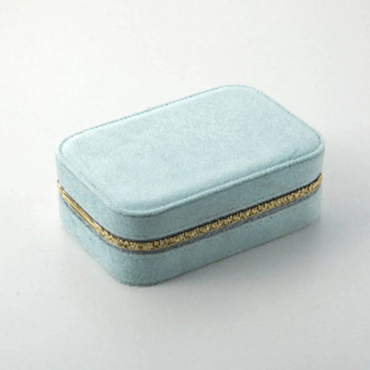 Wholesale Jewelry Classical Vacation Solid Color Velvet Jewelry Boxes